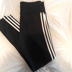 Adidas Three Stripe Leggings
